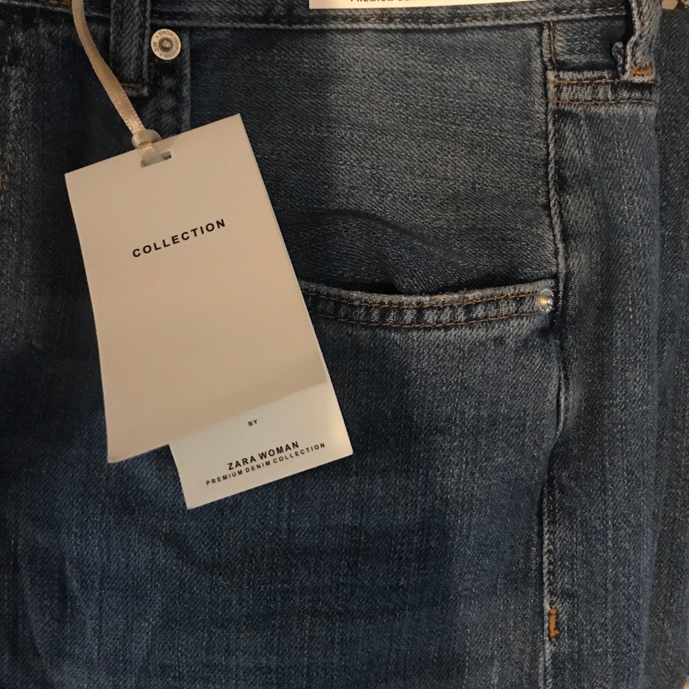🎁Zara Flare high waisted Premium Jeans Malibu❤️ - Picture 5 of 6